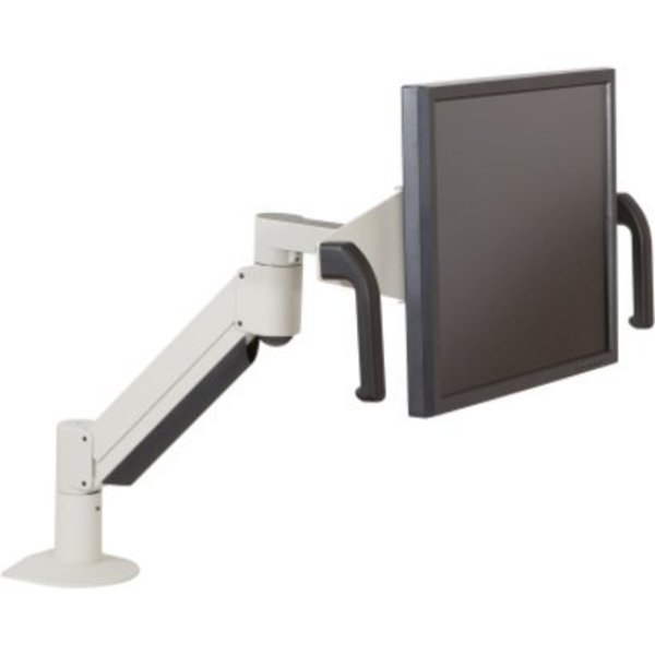 Innovative Office Products Deluxe Monitor Arm w/ Hygienic Handled Bracket. Supports Displays 7516-1000-104